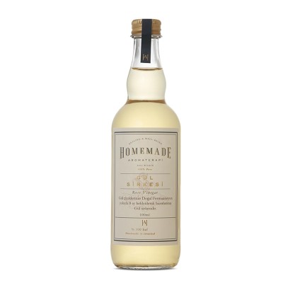 Doğal Fermantasyon Gül Sirkesi - Homemade Aromaterapi Doğal Fermantasyon Gül Sirkesi