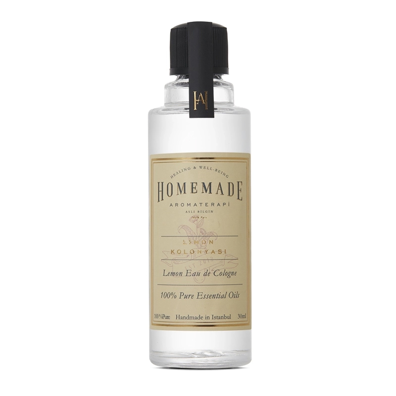 Limon Kolonyası - 30 ml - Homemade Aromaterapi Limon Kolonyası - 30 ml