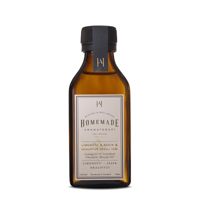 Limonotu & Sedir & Okaliptüs Masaj Yağı 