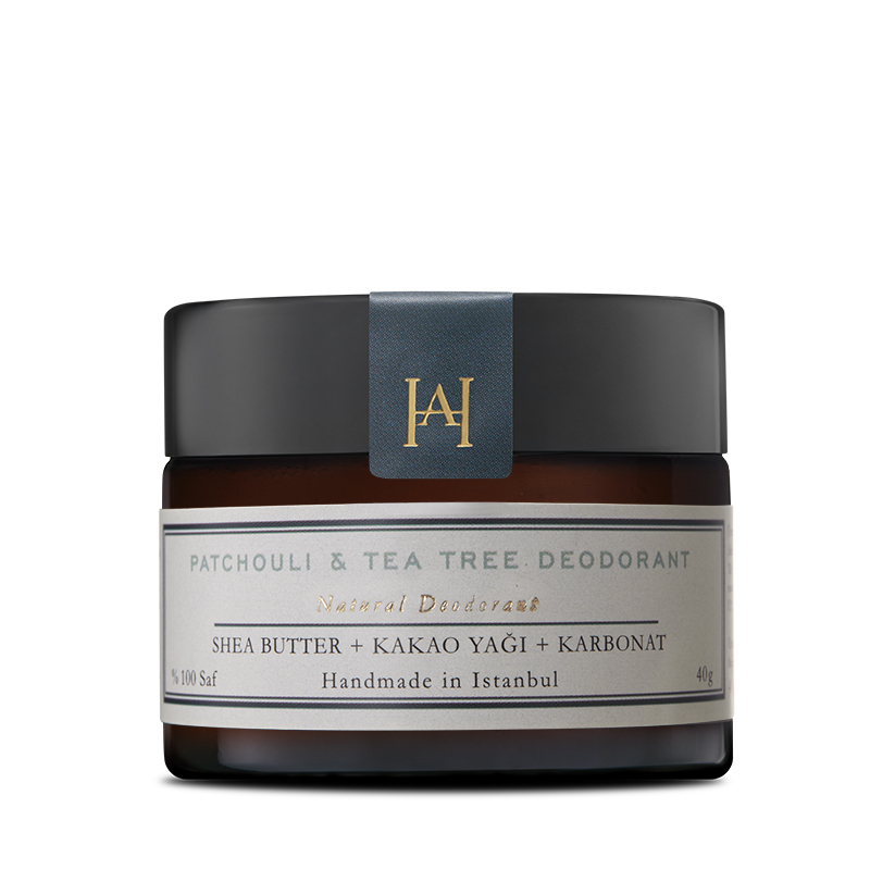 Patchouli & Tea Tree Doğal Deodorant - Homemade Aromaterapi Patchouli & Tea Tree Doğal Deodorant