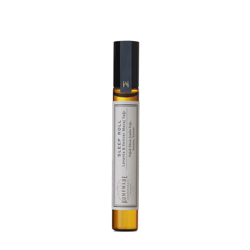 Lavanta & Vetiver Roll - Homemade Aromaterapi Sleep Roll (Lavanta & Vetiver Roll)