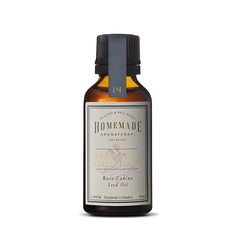 Soğuk Sıkım Kuşburnu Çekirdeği Yağı - Homemade Aromaterapi Soğuk Sıkım Kuşburnu Çekirdeği Yağı
